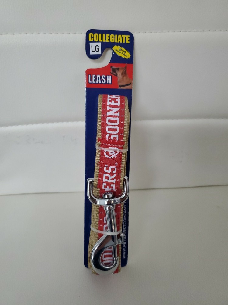 Oklahoma Sooners Pet Leash by Pets First - Large