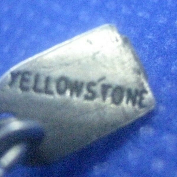 Sterling Silver Yellowstone Wagon Charm