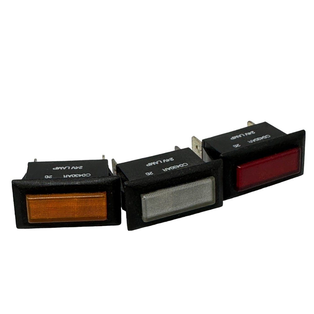 C0430AR Indicator Lamp 4 pc Red 4 pc White 3 pc Yellow