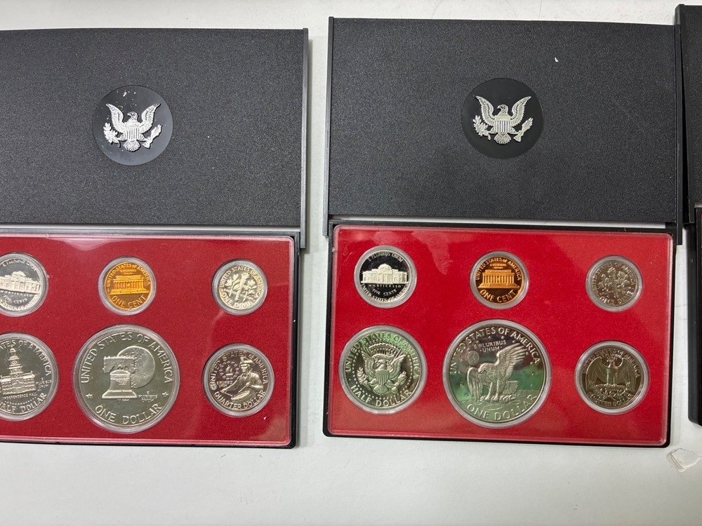 1973-1979 US Mint Proof Sets in OGP