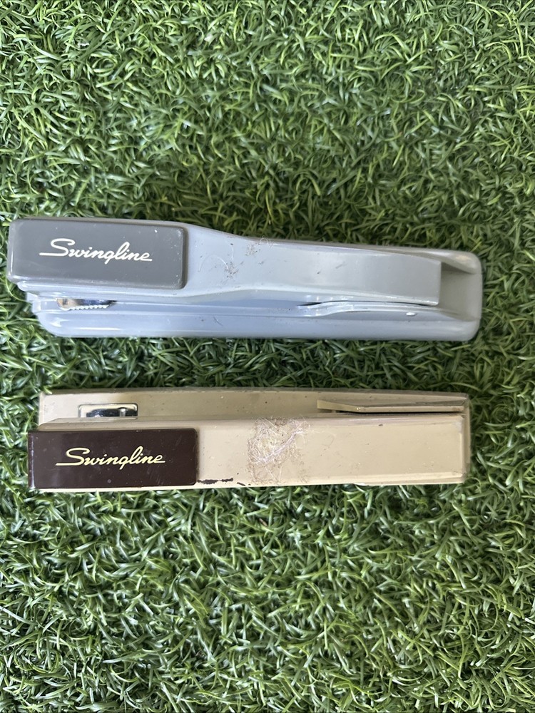 2 Vtg Retro Swingline Stapler
