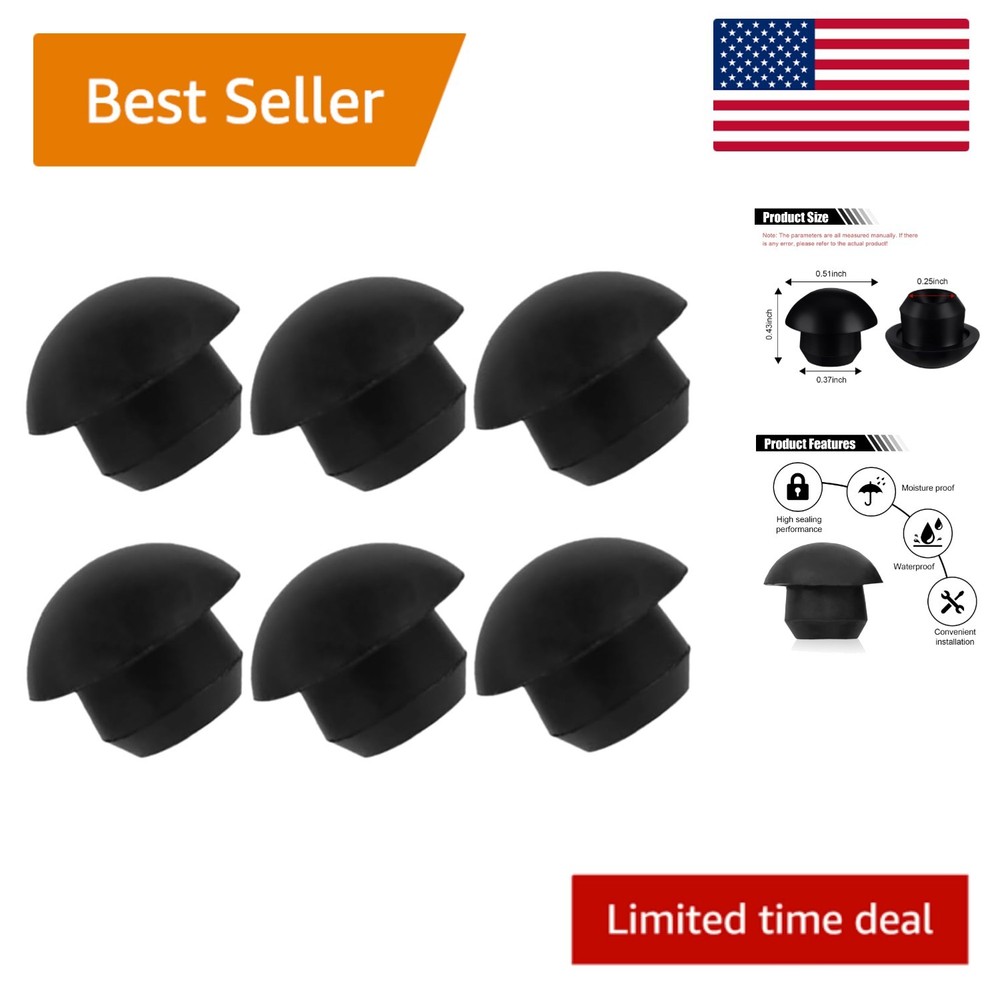 Bottle Jack Floor Jack Oil Filler Plug, 8mm Flat-Head Rubber Hydraulic Filler...