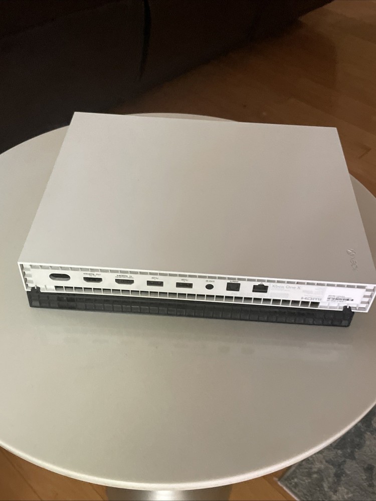 Microsoft Xbox One S White Home Console with Cords No Controller