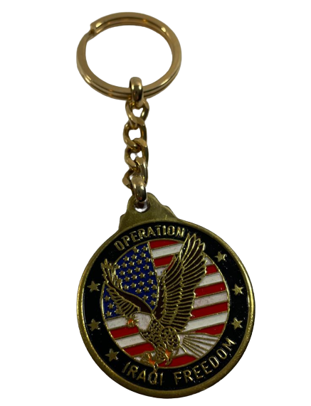 Operation Iraqi Freedom Keychain