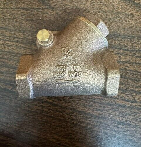 3/4 swing check valve Bronze