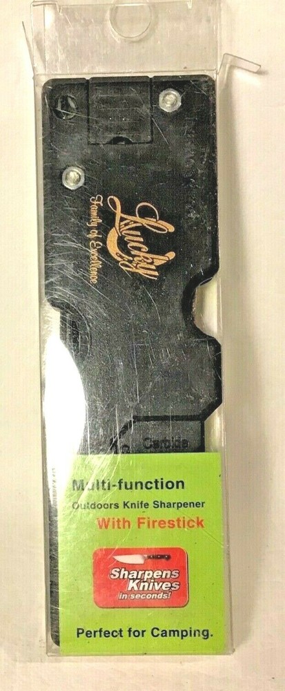 Knife Sharpener With Firestick Multi-Function Outdoor Lucky LK-6001