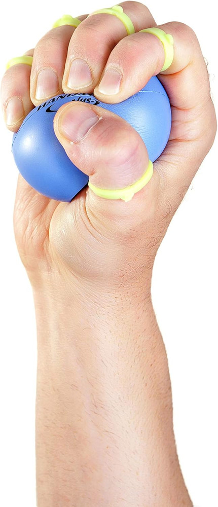 Physical Therapy Hand Exerciser - Forearm Exerciser with Stress Relief Ball - Ha