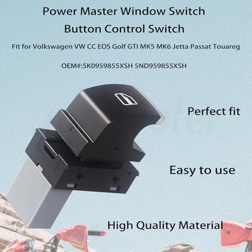 Passenger Side Power Master Window Switch Button Control Switch Fit for