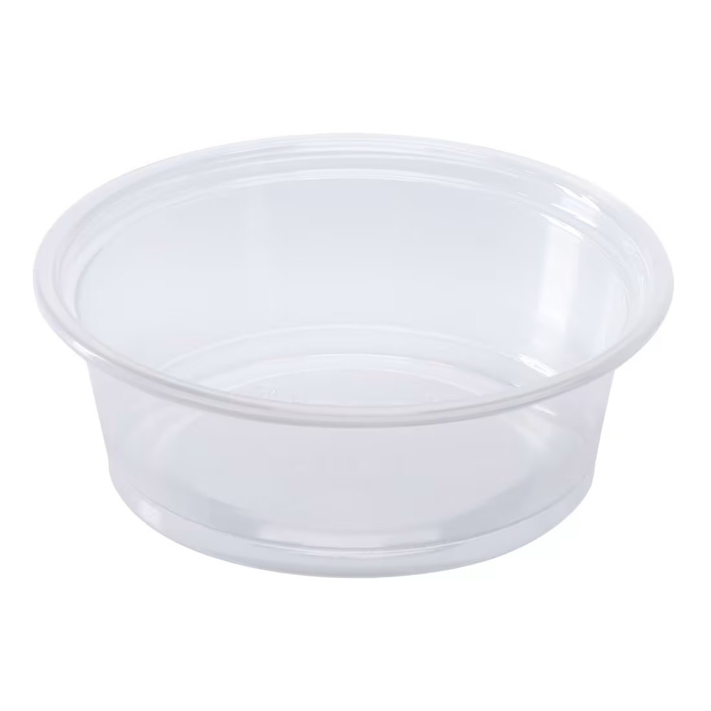 Darling Foodservice Clear 1.5 Oz. Poly Portion Cup - 2500 / CS