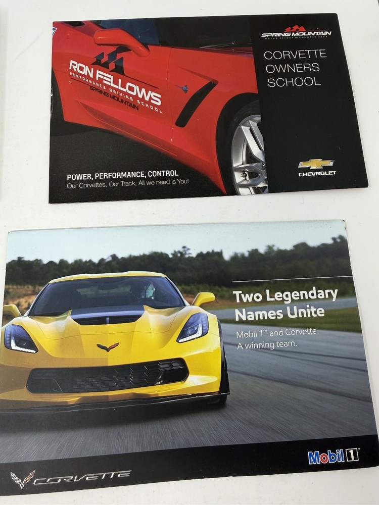 2017 Chevrolet Corvette Owners Manual OEM Set