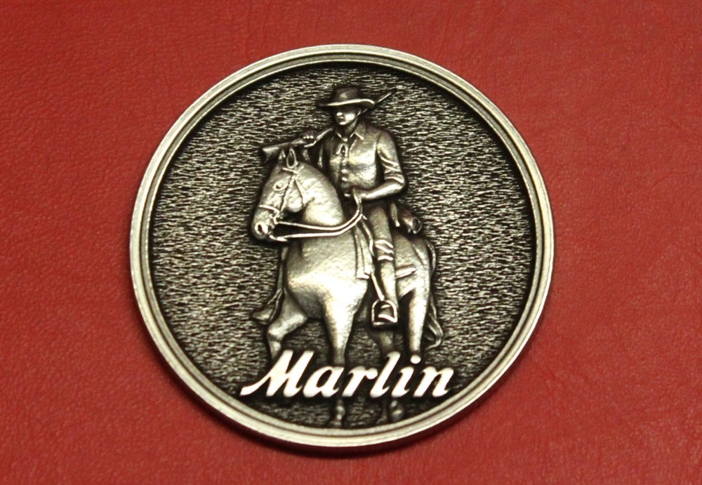 Marlin Display Case Medallion / Coin