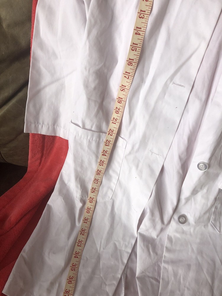 Natural Uniforms White unisex XS Labcoat