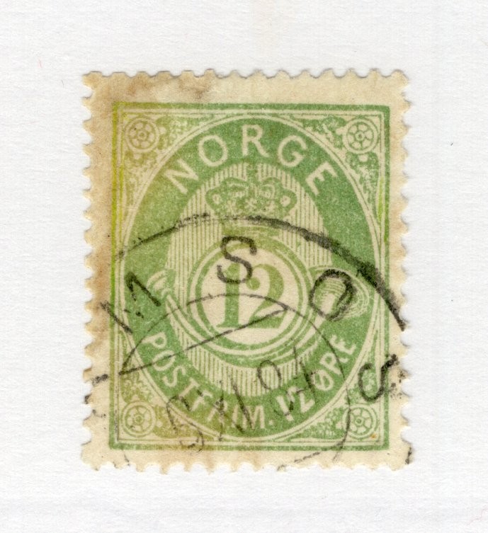 Norway - Sc# 41 Used       /        Lot 0426218