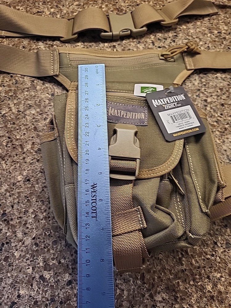 Maxpedition Thermite Versipack Bag Khaki Nylon Construction 401k Multi-Function