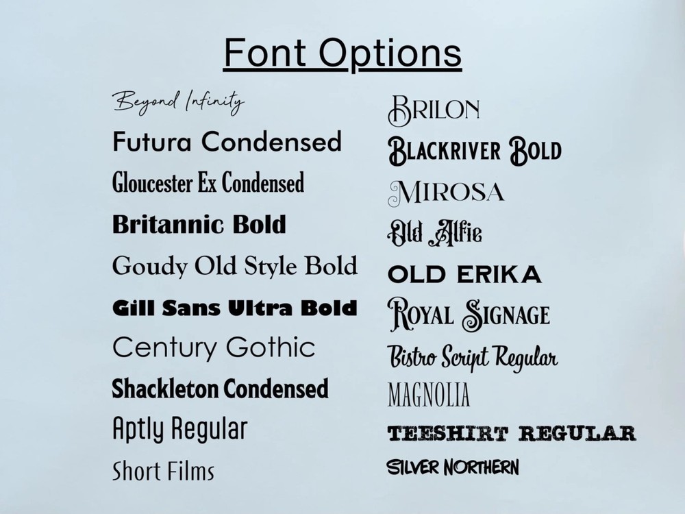 Personalized 5x7 Blank Notepad - Font and Color Options