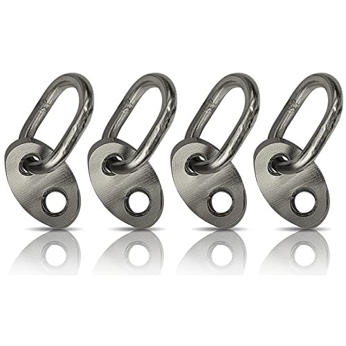 7100 Engine Lifting Bracket Set,5,500 lb Capacity Engine Lift 4 Sets Black