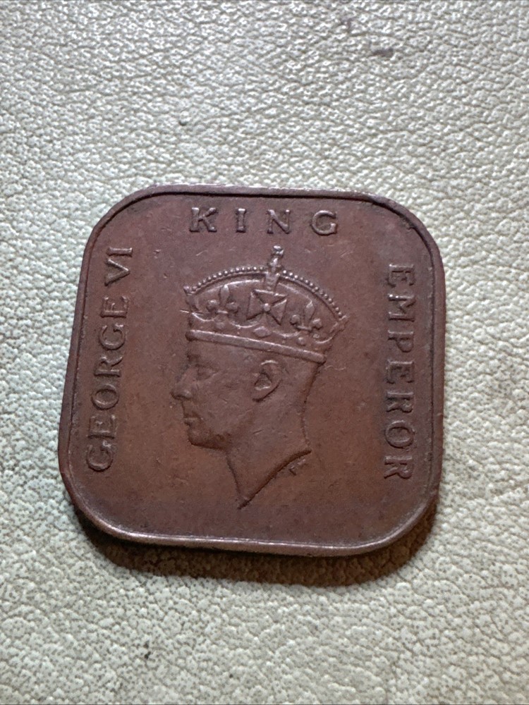 1941 Malaya Cent KM 2 George VI