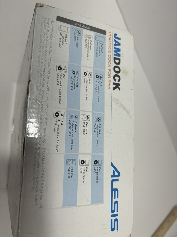 ALESIS JAMDOCK PRACTICE DOCK FOR IPOD