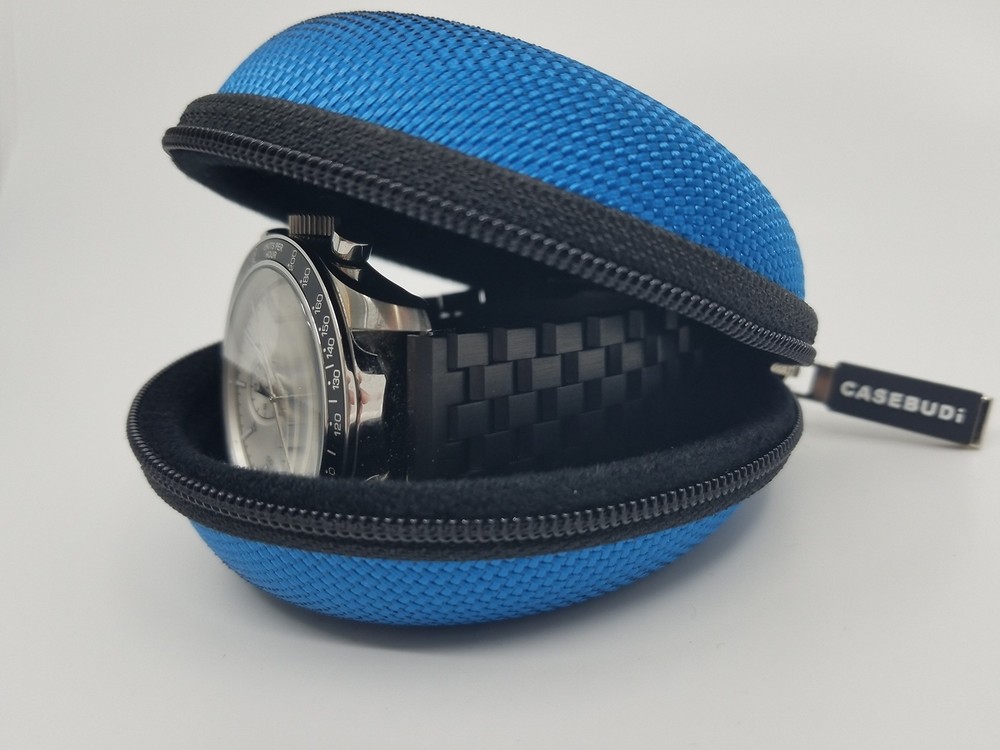 Watch Travel Case Electric Blue