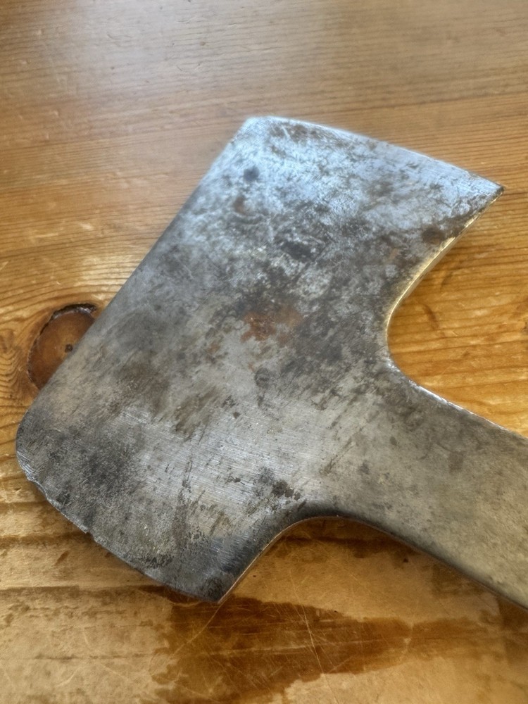 Vntg. Kinfolks Hatchet Stacked Leather Handle - Rare HTF