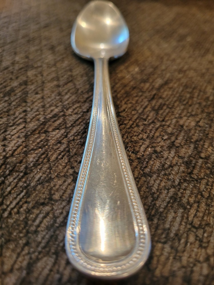 Reed Barton Needlepoint Teaspoon Silver Plate