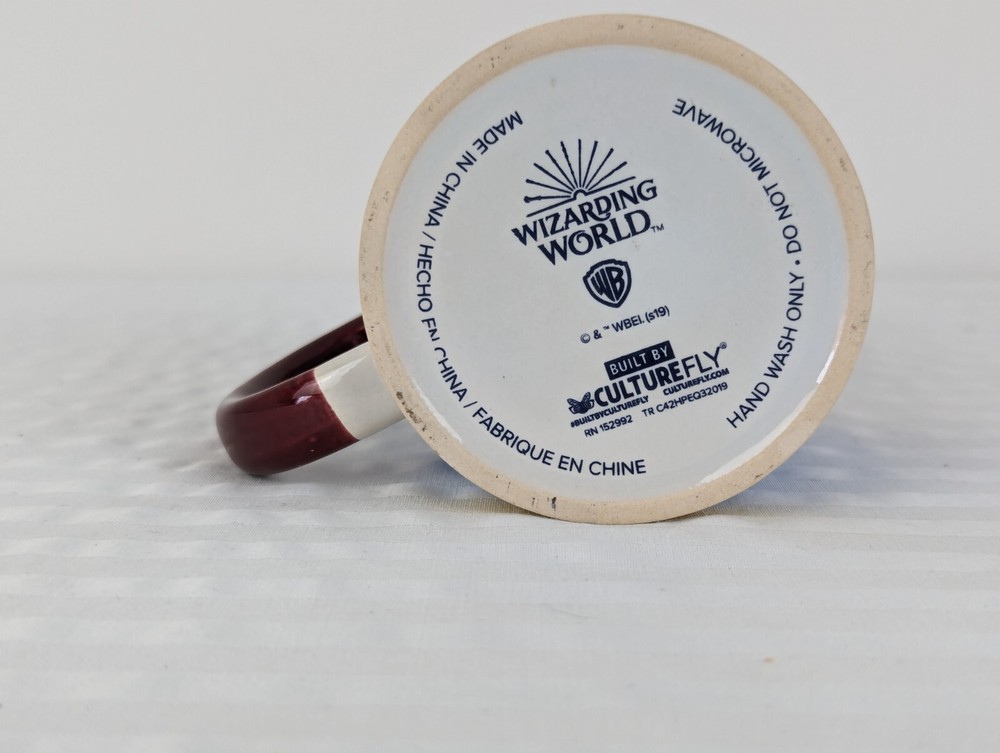 Harry Potter Coffee Mug Cup Crest Wizarding World Quidditch