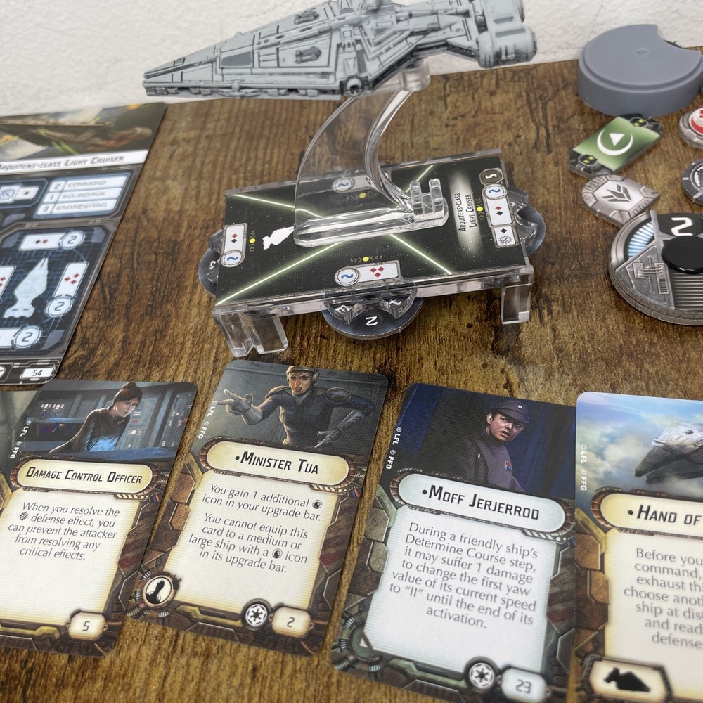 Star Wars Armada Imperial Iight Cruiser Expansion Pack *complete
