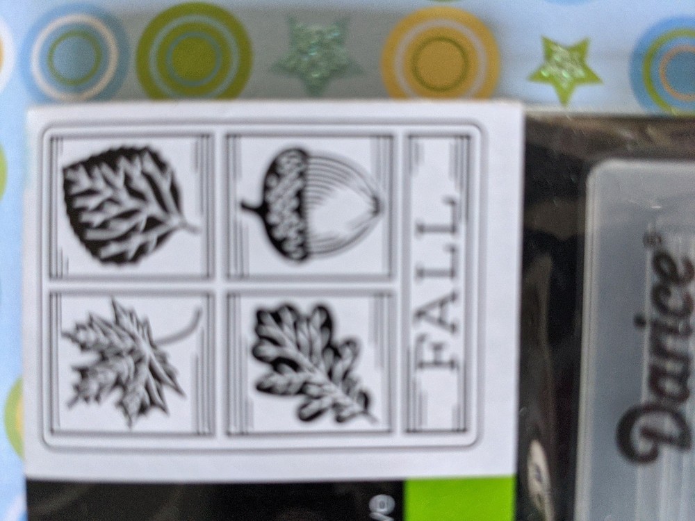 Darice Embossing Essentials Fall Square