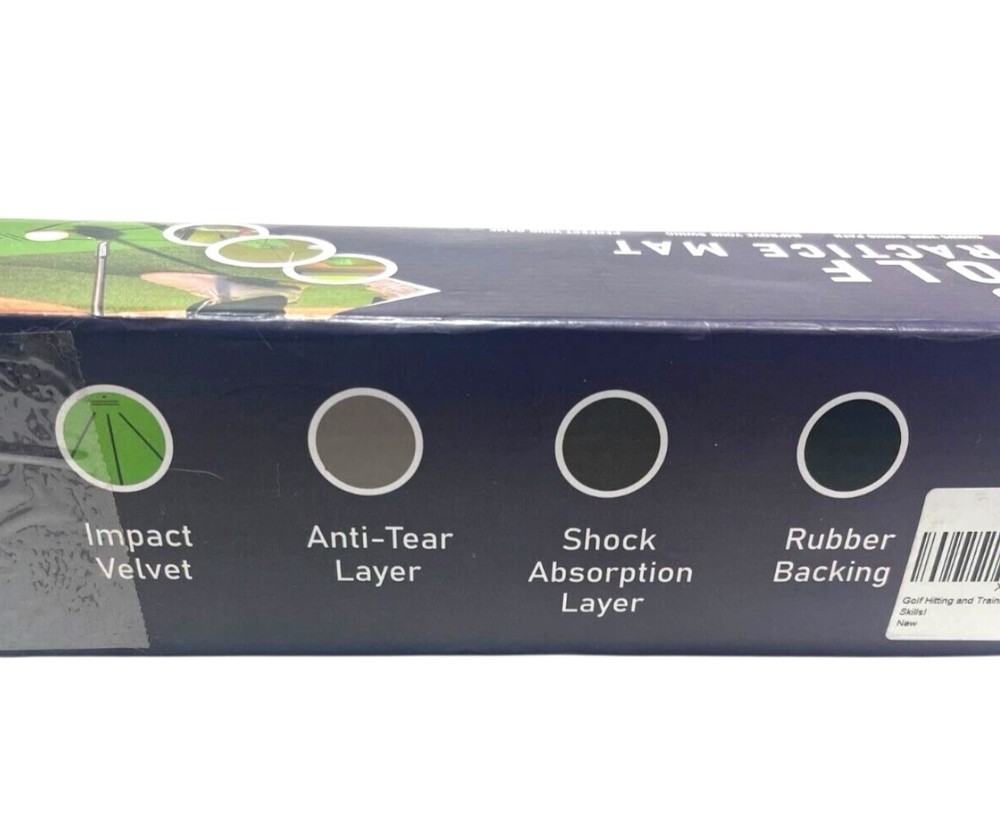 Golf Hitting And Training Mat By BETTERCRAFTS™ Improve Your Swing.