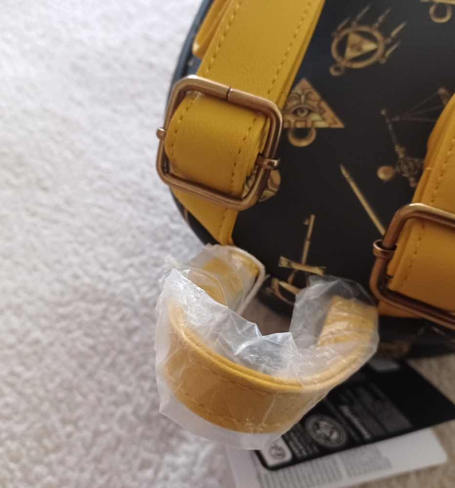 Yu-Gi-Oh Loungefly Milenium Puzzle Mini Backpack NWT