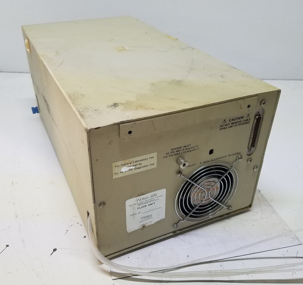 Waters 600 Multisolvent Fluid Delivery System Pump #2 ~ Incomplete