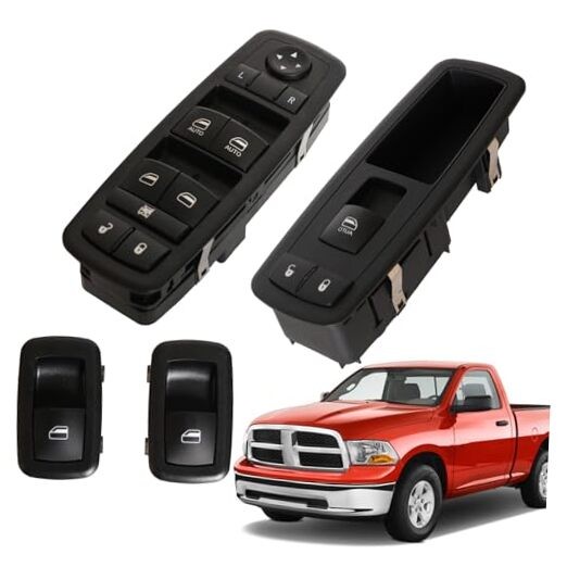 Complete Set of Window Switch, Master & Passenger & Rear Left Right Power