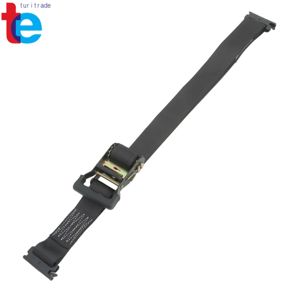 Utility Wheel Chock Tire Strap Tie Down Kit 4PCS E-Track 2PCS 6' Tie Down Strap