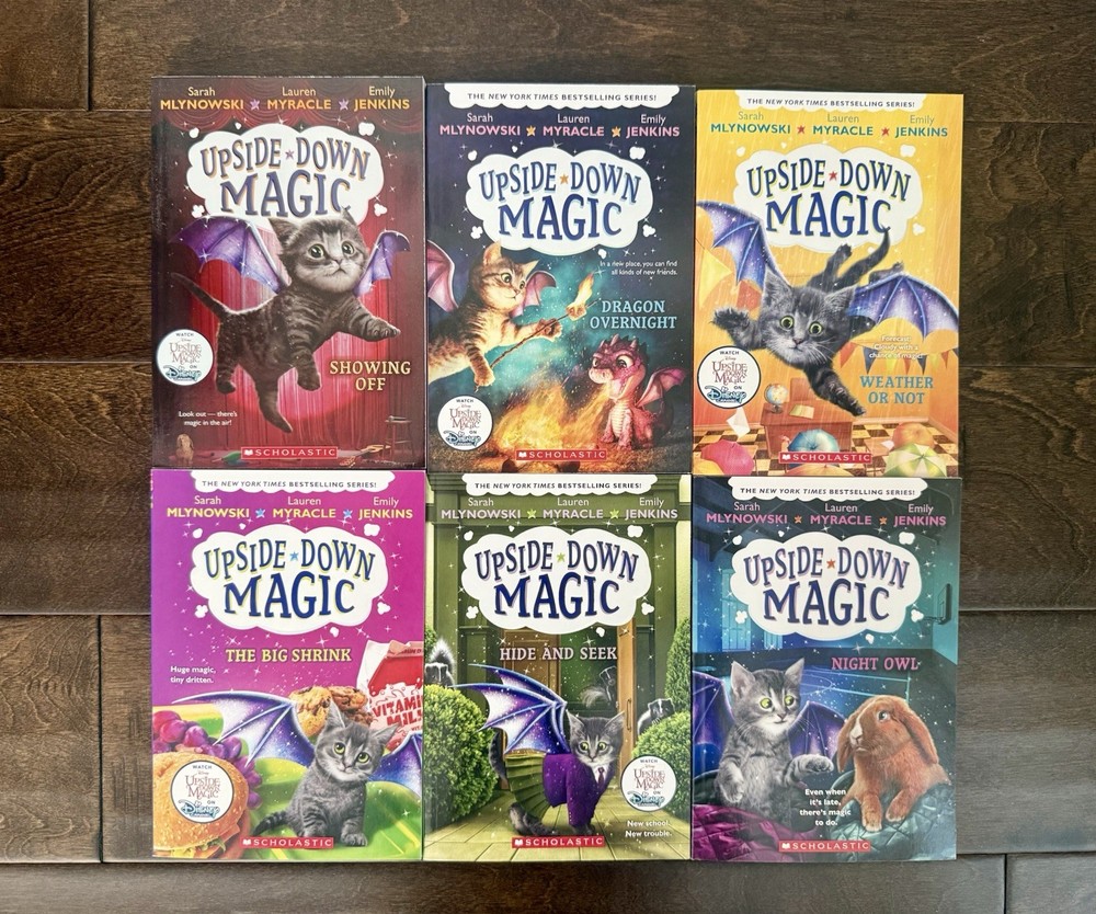 NEW! Upside-Down Magic Book Series 6 Books 3-8