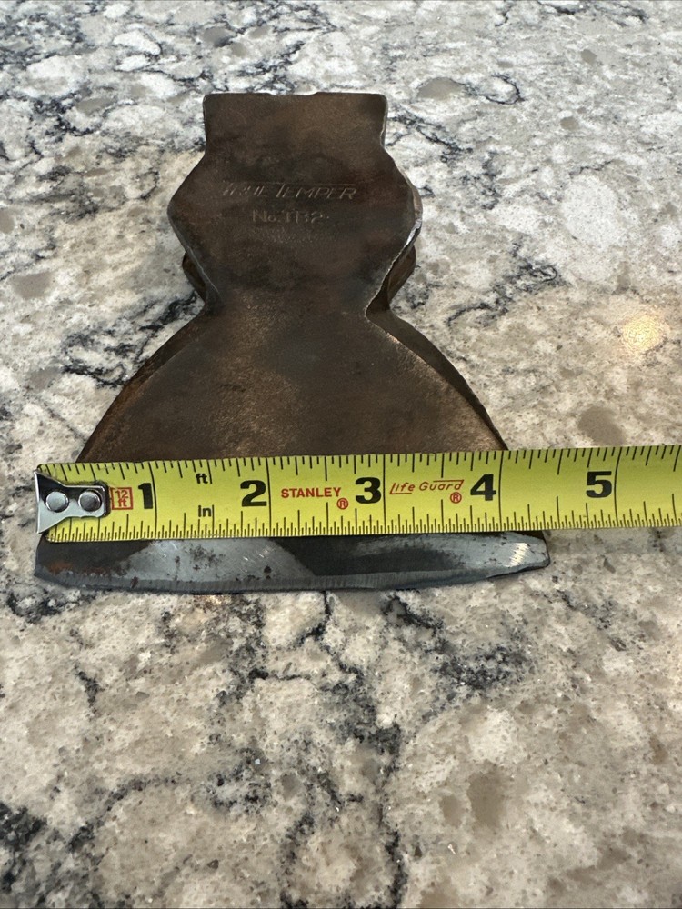 Vintage TRUE TEMPER TB2 Hatchet Axe Head Solid Nice