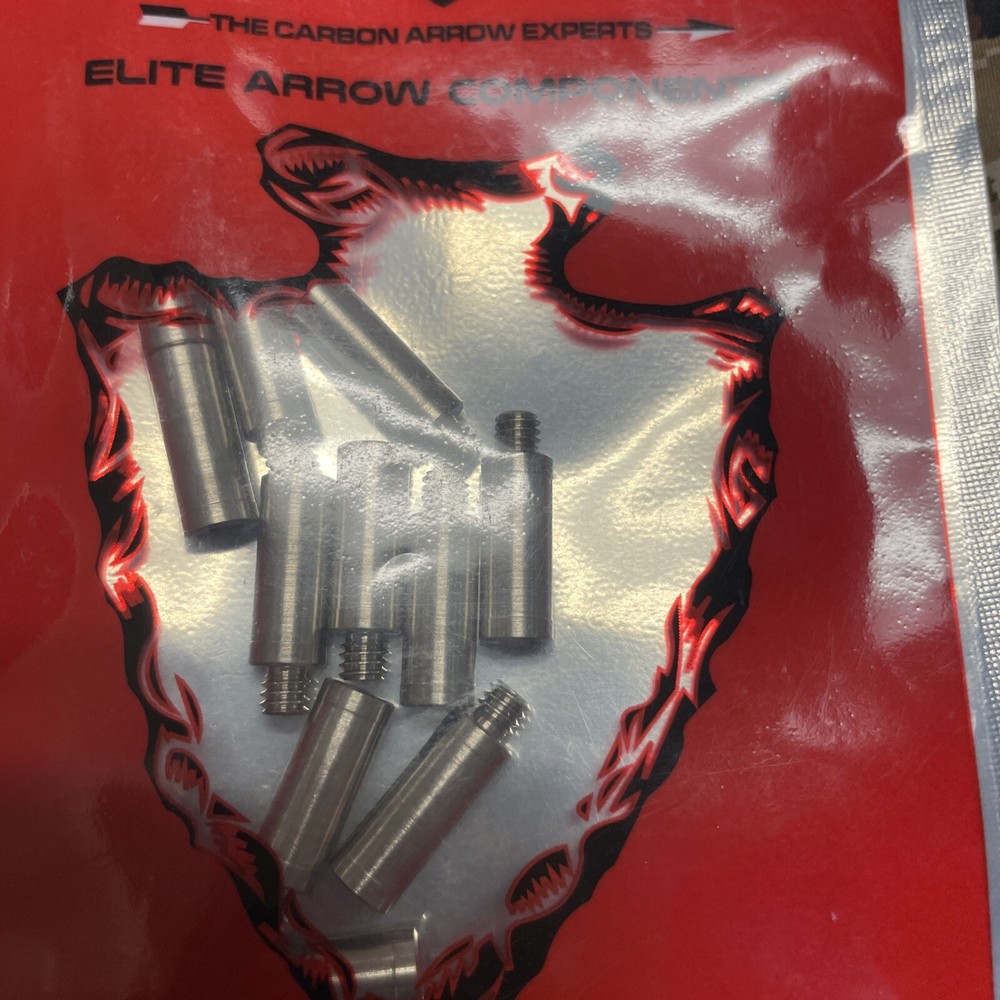 Victory Archery Elite Arrow Components Backweight .245 ID 50 Grain