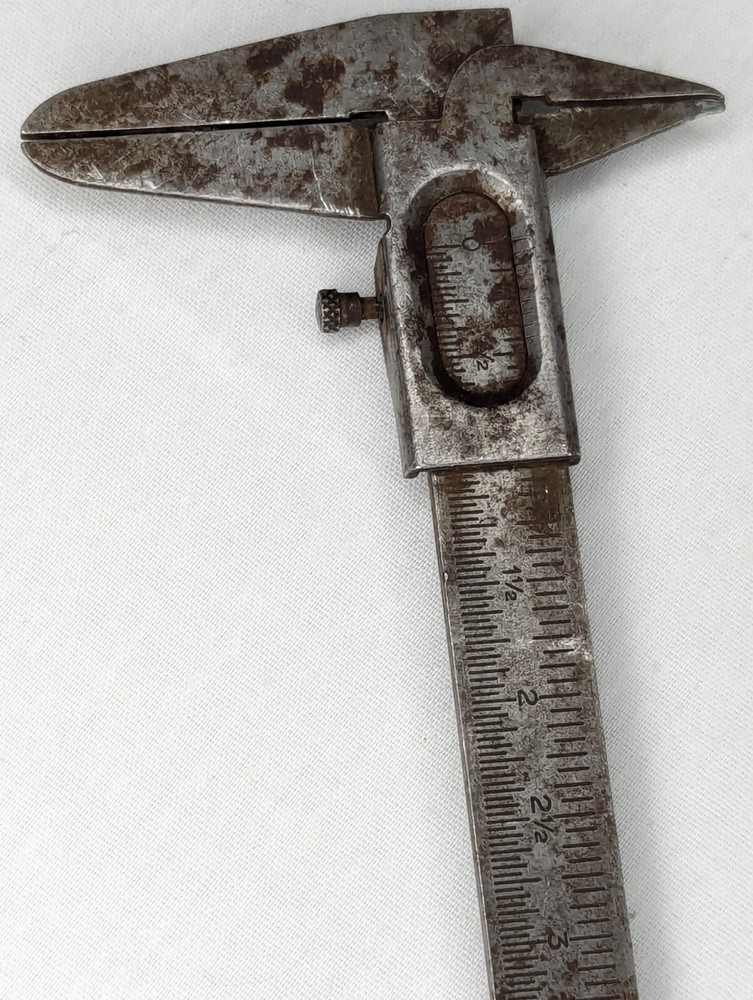 General No. 621 USA Vernier Caliper - Rusty and Bent