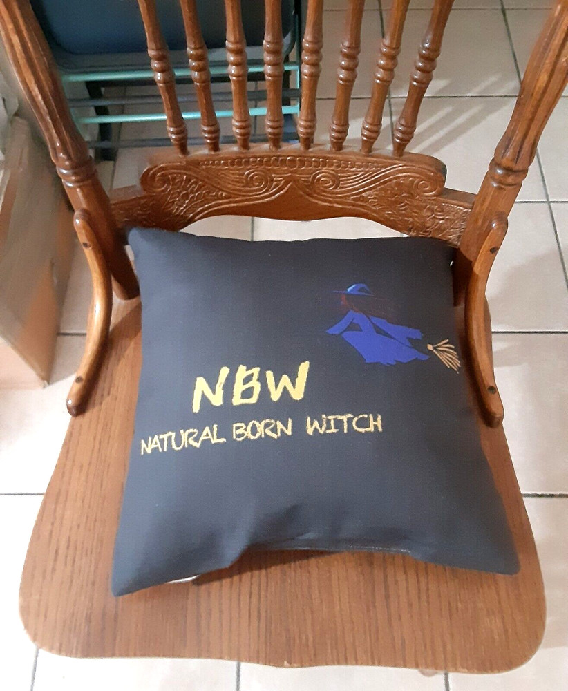 Haunted Witchcraft Magick Pillow