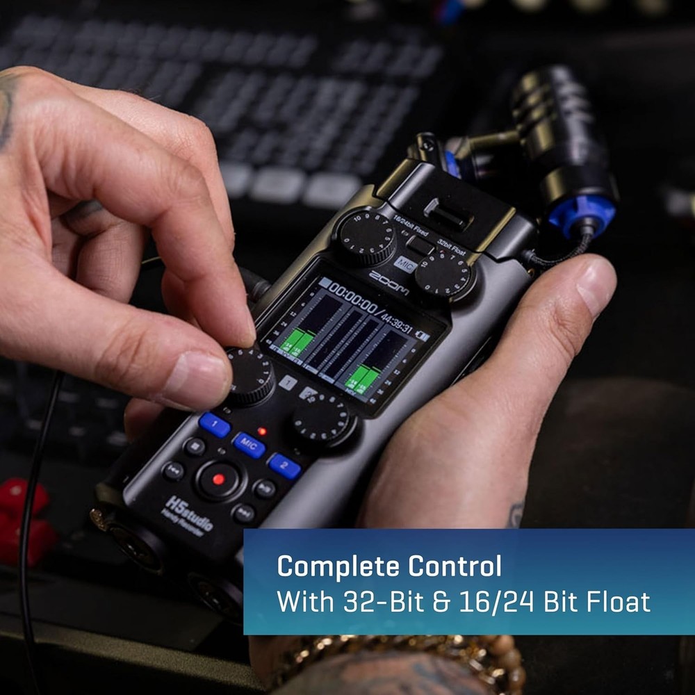 Zoom H5studio 6-Track 32-Bit Float Handy Recorder - NEW