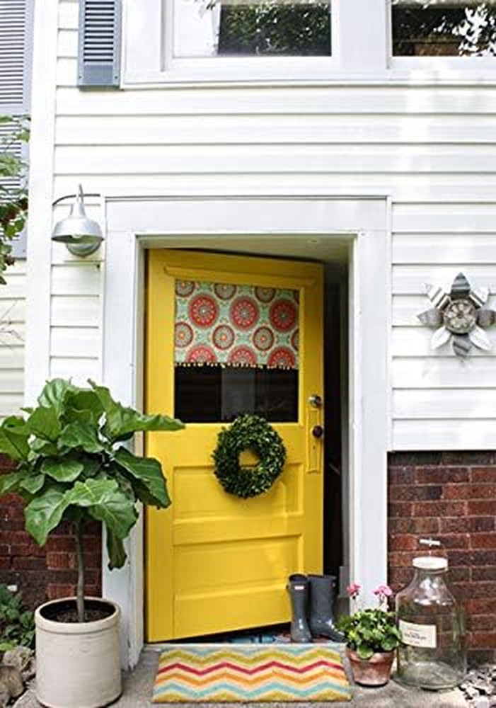 275273 Front Door Paint, Quart, Satin Happy