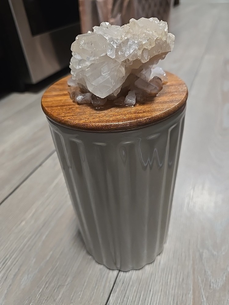 Crystal Top Canister