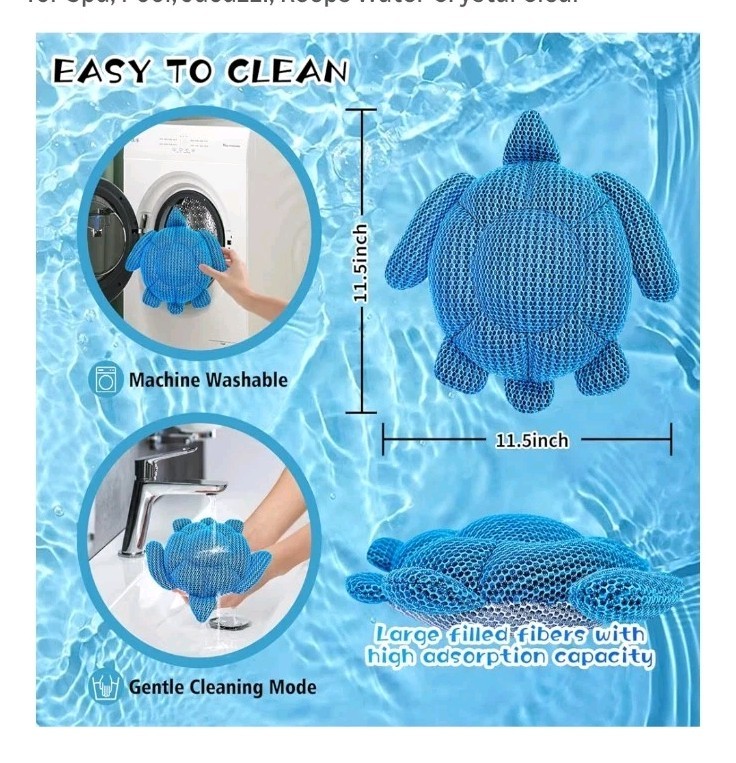2-Pack Hot Tub Scum Absorber Sponge