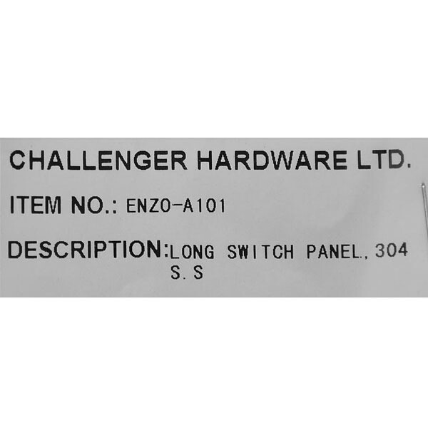 Challenger Hardware Boat Ignition Panel ENZO-A101 | Ski Centurion Enzo