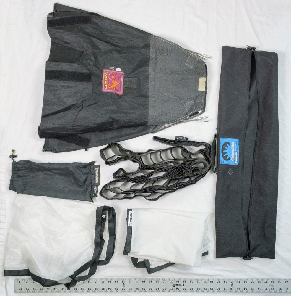 Chimera Video Pro Small Softbox with Egg Crate + Baffle + Sewn in Diffuser