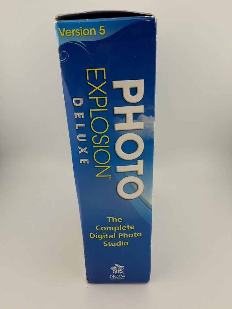 Photo Explosion Deluxe Complete Digital Photo Studio