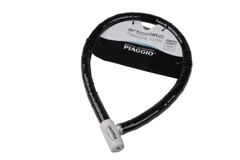 Piaggio Multi-Link Black Steel Lock New 606142M002