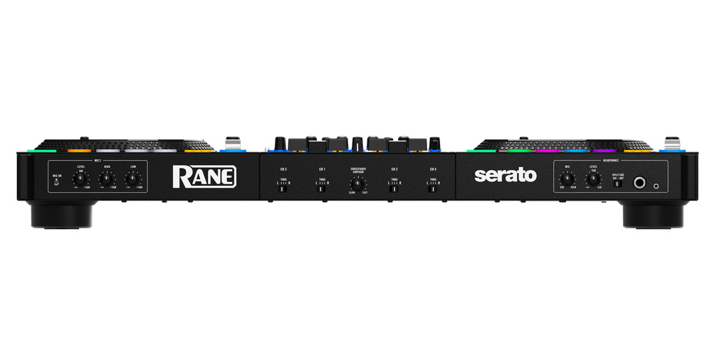 Rane FOUR Advanced 4-Channel Stems DJ Controller Bundle w/ Black Case + XLRs