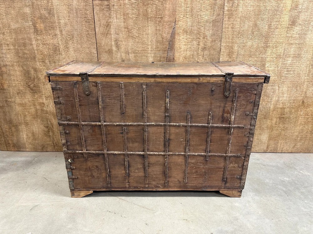 Vintage Wood Trunk.
