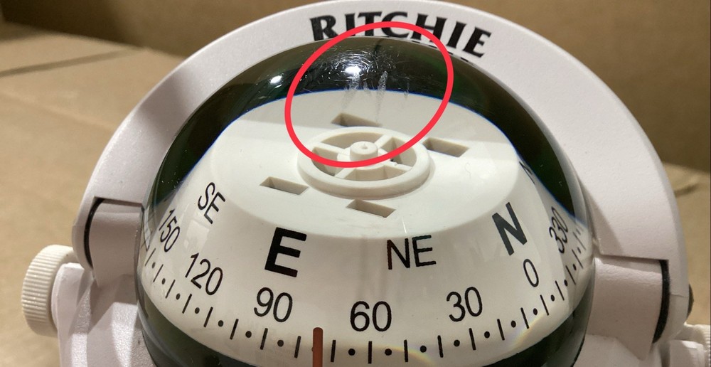 Ritchie Explorer Bracket Mount Compass B-51W ( Open Box / Scratched )