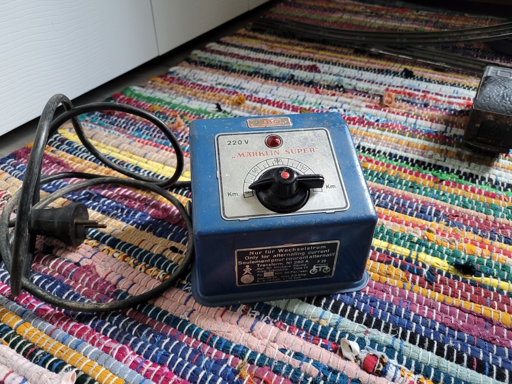 Marklin Super 280 220v Transformer